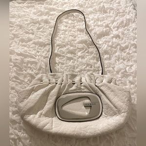 G by Guess Clutch Purse/ Mini Bag White